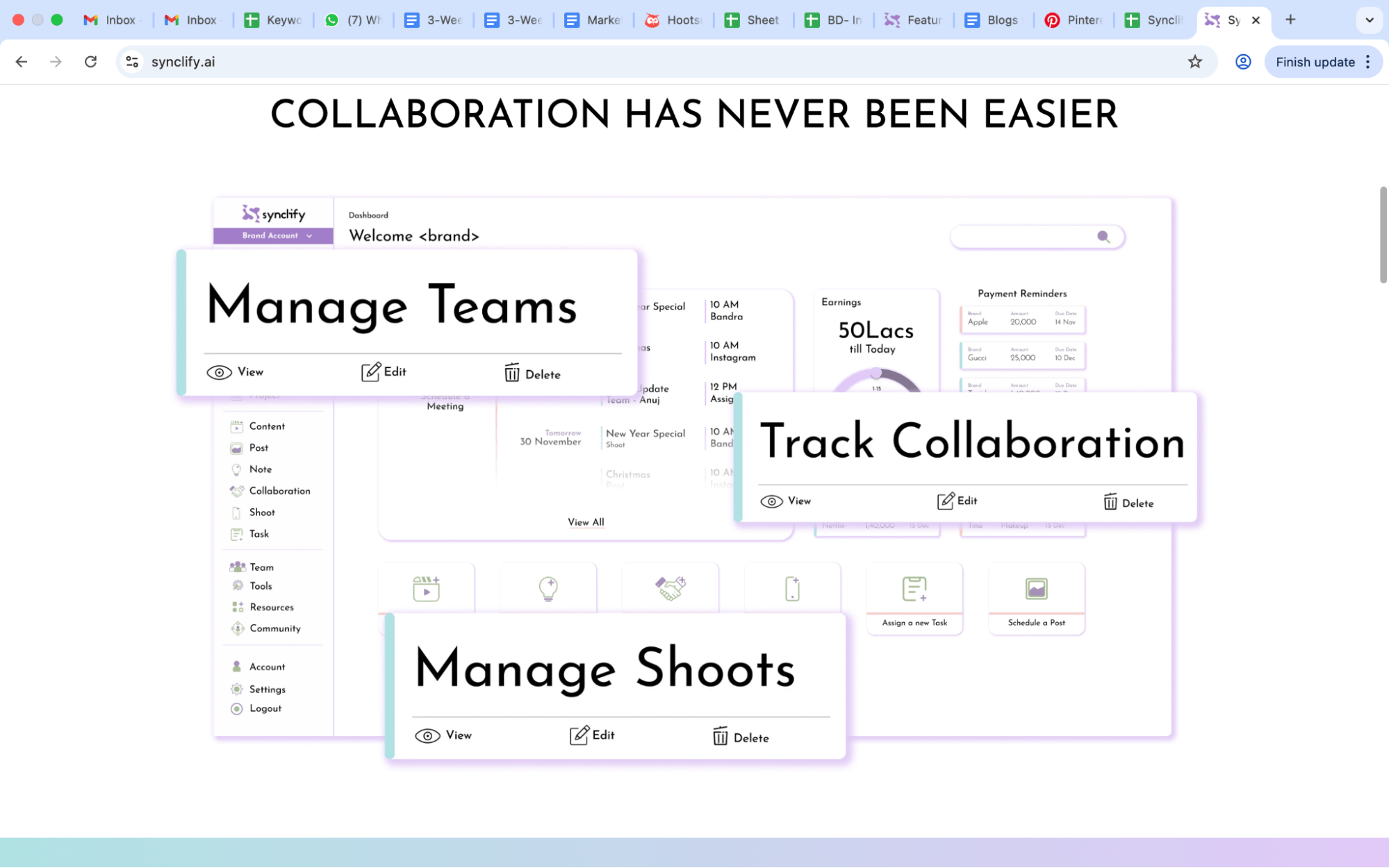 Leverage AI with Synclify